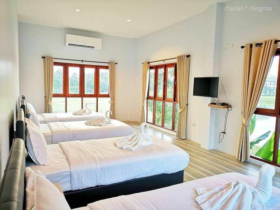 Oon Valley Farm Stay San Kamphaeng Exteriér fotografie